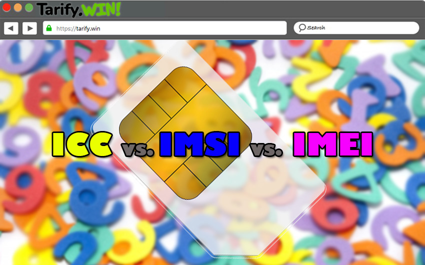 ICC vs IMSI vs IMEI ¿En qué se diferencian estos códigos de mi SIMcard?