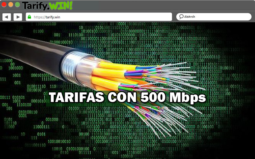 Las mejores tarifas en fibra óptica en casa con 500 Mb que puedes contratar para navegar a la máxima velocidad