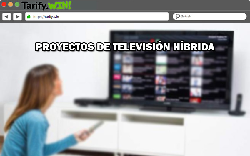 ¿Qué otros proyectos de televisión híbrida existen? ¿Están disponibles para España?